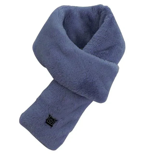 Smart electric heated scarf, a practical and fashionable winter accessory.