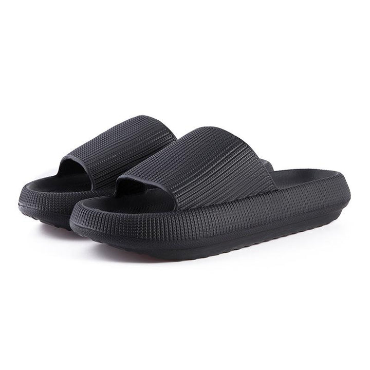 Cozy unisex slides, "Cloud" collection, for luxurious comfort & pain relief at home.