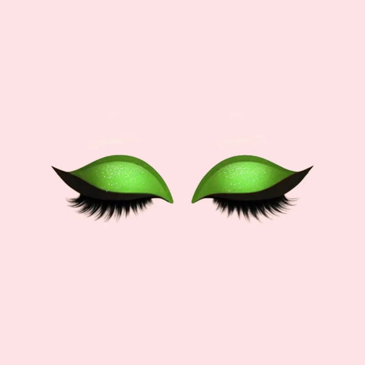 Women's eye makeup stickers for easy application, achieving perfect eyeshadow & eyeliner instantly.