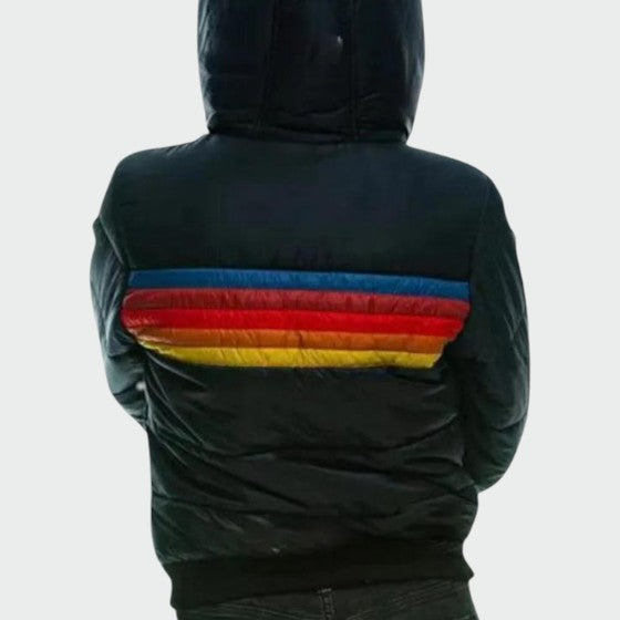 Cozy, insulated women's waterproof winter coat. Stay dry & warm in style during cold weather.
