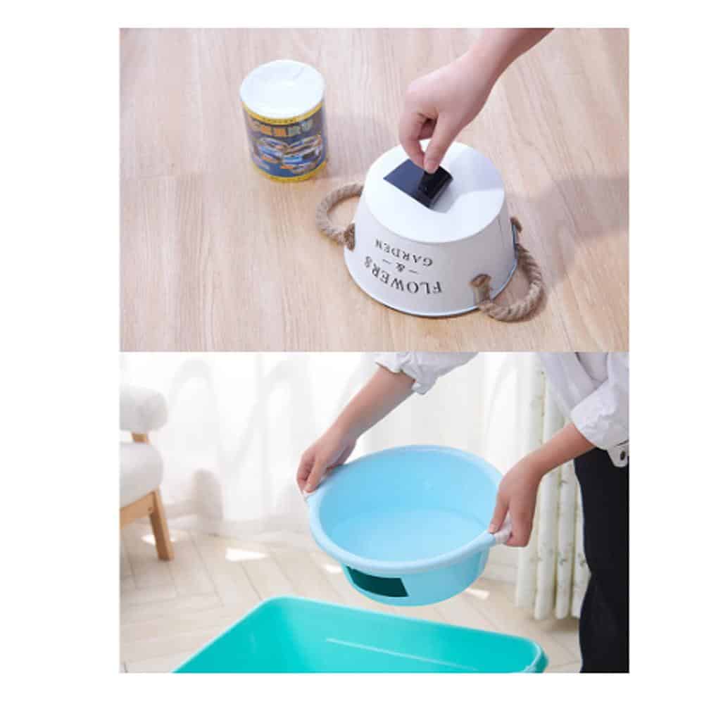 Heavy-duty waterproof rubber tape, 4in x 5ft, for durable, leak-proof repairs on outdoor surfaces & pipes.
