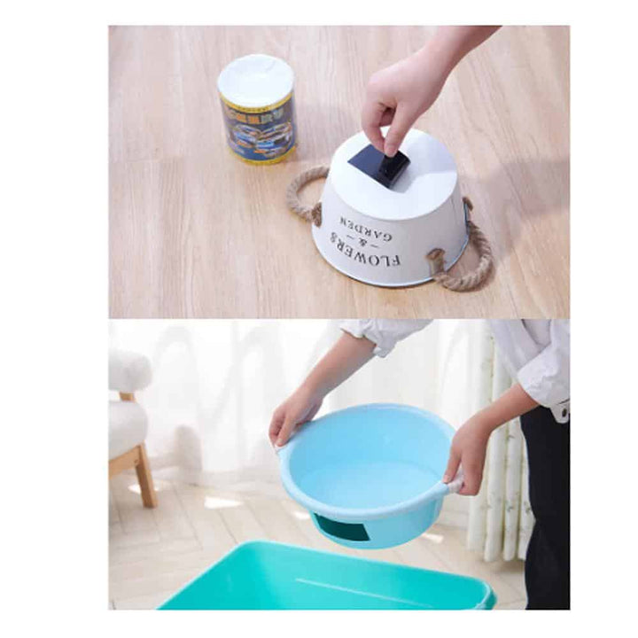 Heavy-duty waterproof rubber tape, 4in x 5ft, for durable, leak-proof repairs on outdoor surfaces & pipes.
