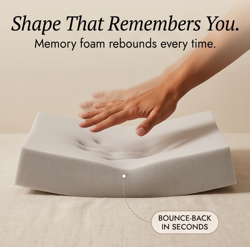 Upgrade living room comfort with a universal memory foam couch cushion support pad for lasting firmness.