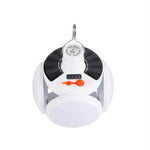 With 5 modes and solar charging
