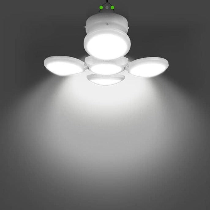 Waterproof foldable solar LED light, durable for outdoor camping, hiking, and emergency preparedness.