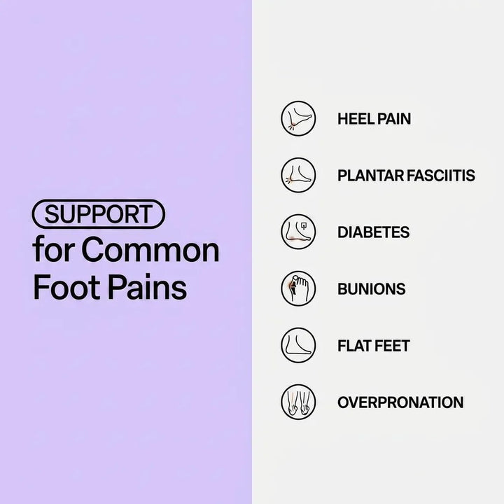 Orthopedic walking shoes with arch support, designed for unisex daily comfort.