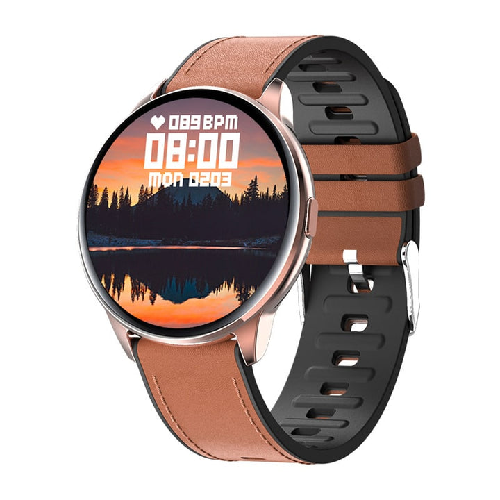 Stay active: GPS fitness smartwatch with heart rate & blood pressure monitoring for your health.