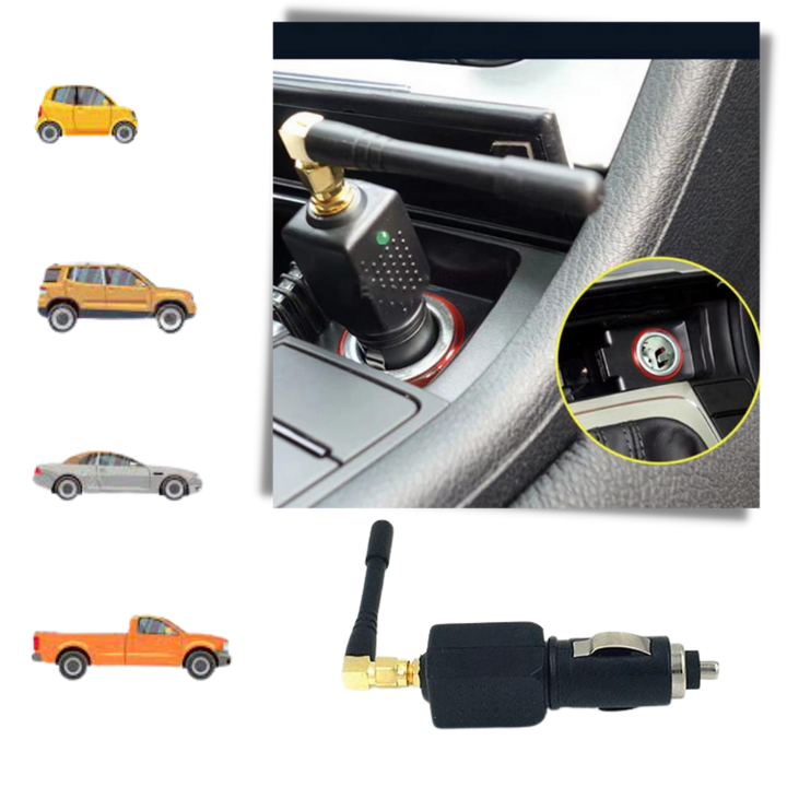Portable auto accessory: GPS signal jammer for driving privacy & anti-tracking.