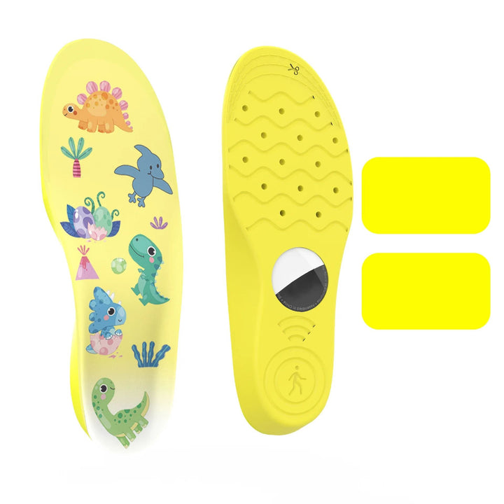 Comfortable GPS tracking insoles. Smart footwear accessories for discreet family safety and real-time location.