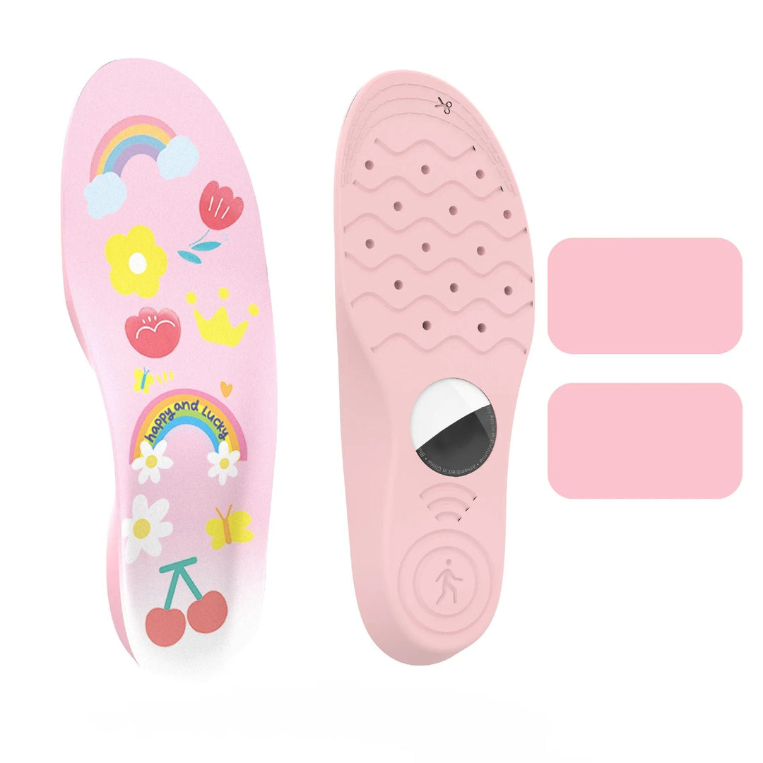 High-tech smart insoles with accurate GPS tracking for ultimate family safety. Essential discreet location tracker.