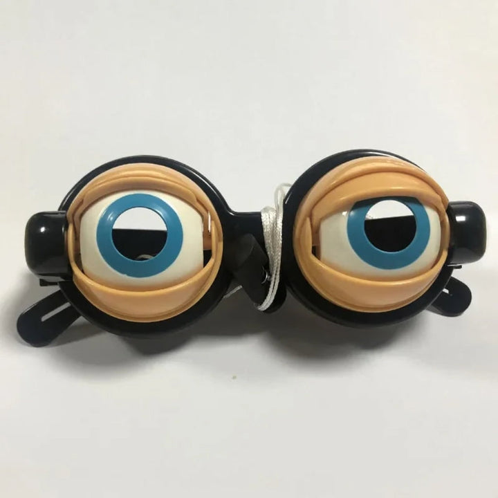 Yellow Halloween fun novelty glasses for unisex party costumes, photo booth props & dress-up accessories.