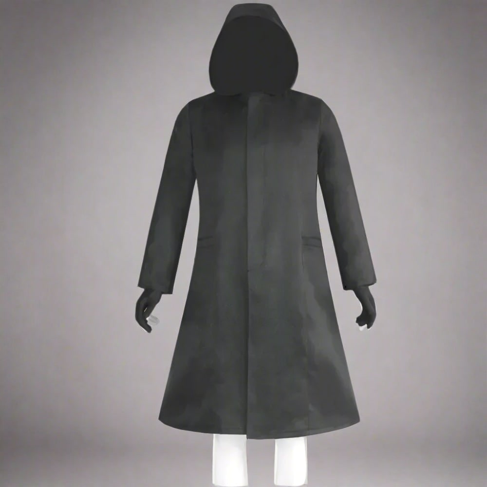 Ready-to-wear Halloween guard costume for adults, including jumpsuit & mask for easy cosplay.
