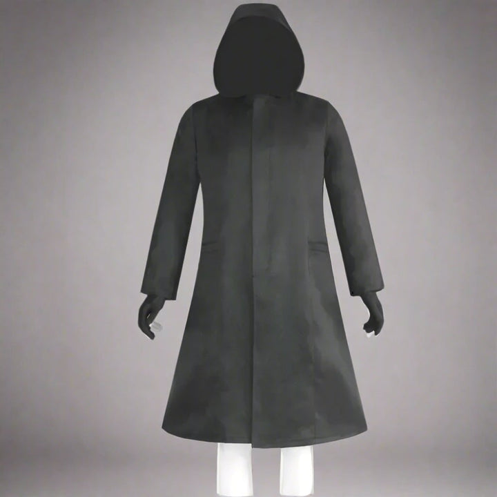 Ready-to-wear Halloween guard costume for adults, including jumpsuit & mask for easy cosplay.