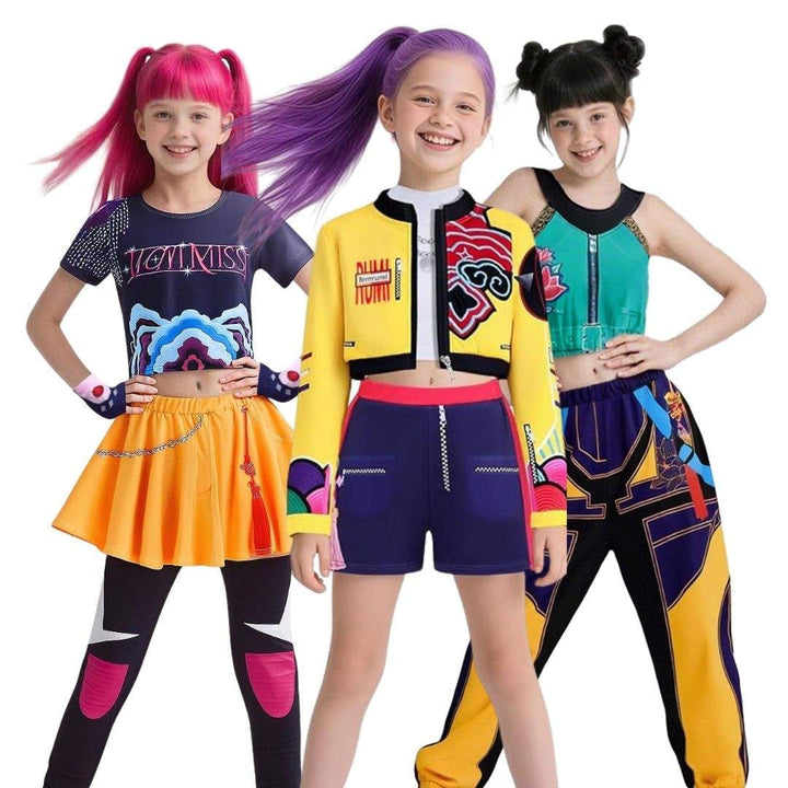 Children's warrior costume, comfortable for Halloween role play, dance & dress-up.