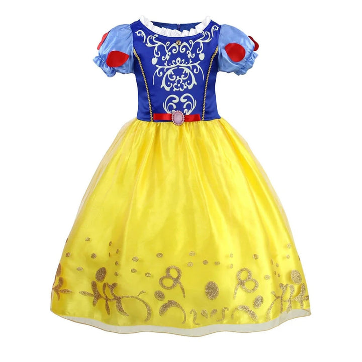 Toddler's delightful princess gown, a great choice for Halloween or birthdays.
