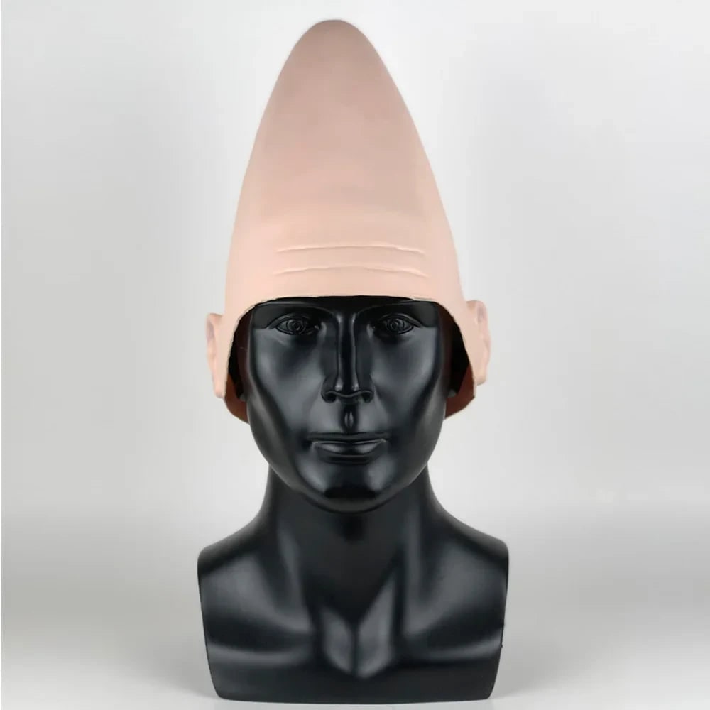 Unisex adult full head alien mask for spooky Halloween costume parties. Perfect sci-fi accessory.