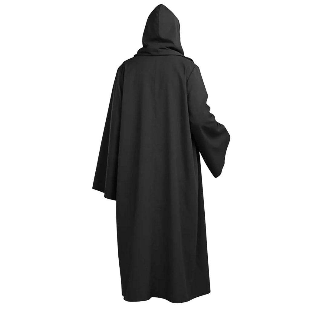 Spooky unisex Halloween cape accessory, ideal for cosplay events and mysterious character transformations.