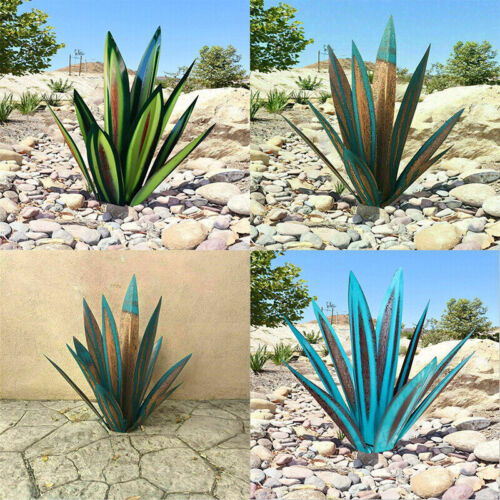Artisan handcrafted metal garden sculpture, rust-proof outdoor art for patio and landscape.