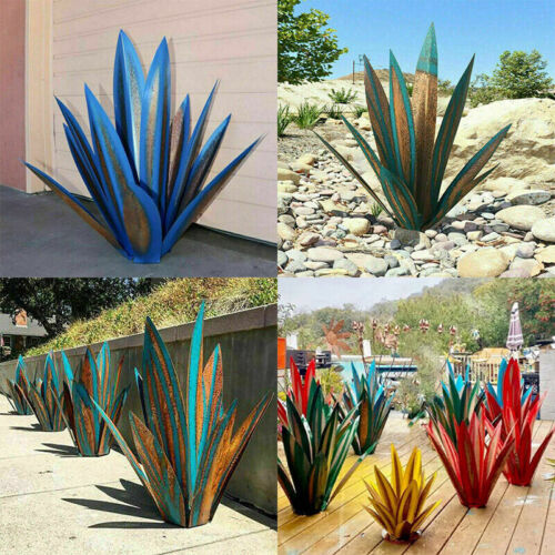Stylish handcrafted metal garden art, perfect rust-proof outdoor sculpture for any home decor.