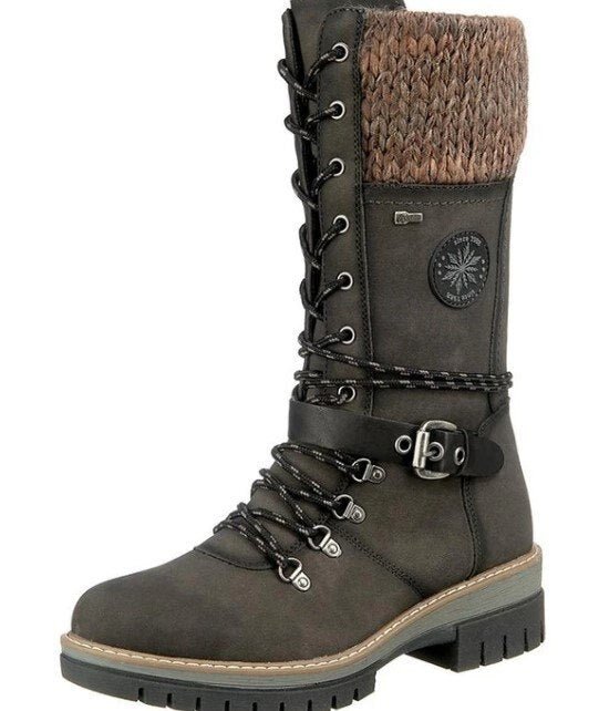Amelia women's high winter boots with orthopedic sole. Waterproof, comfortable, and supportive footwear.