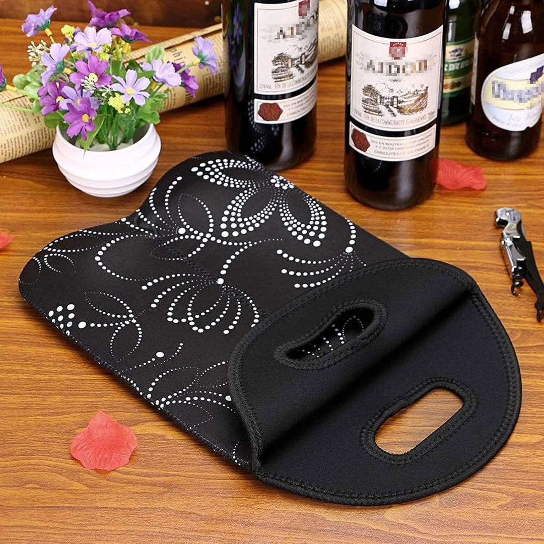Outdoor essential: Insulated dual-bottle wine cooler, perfect for parties & picnics.
