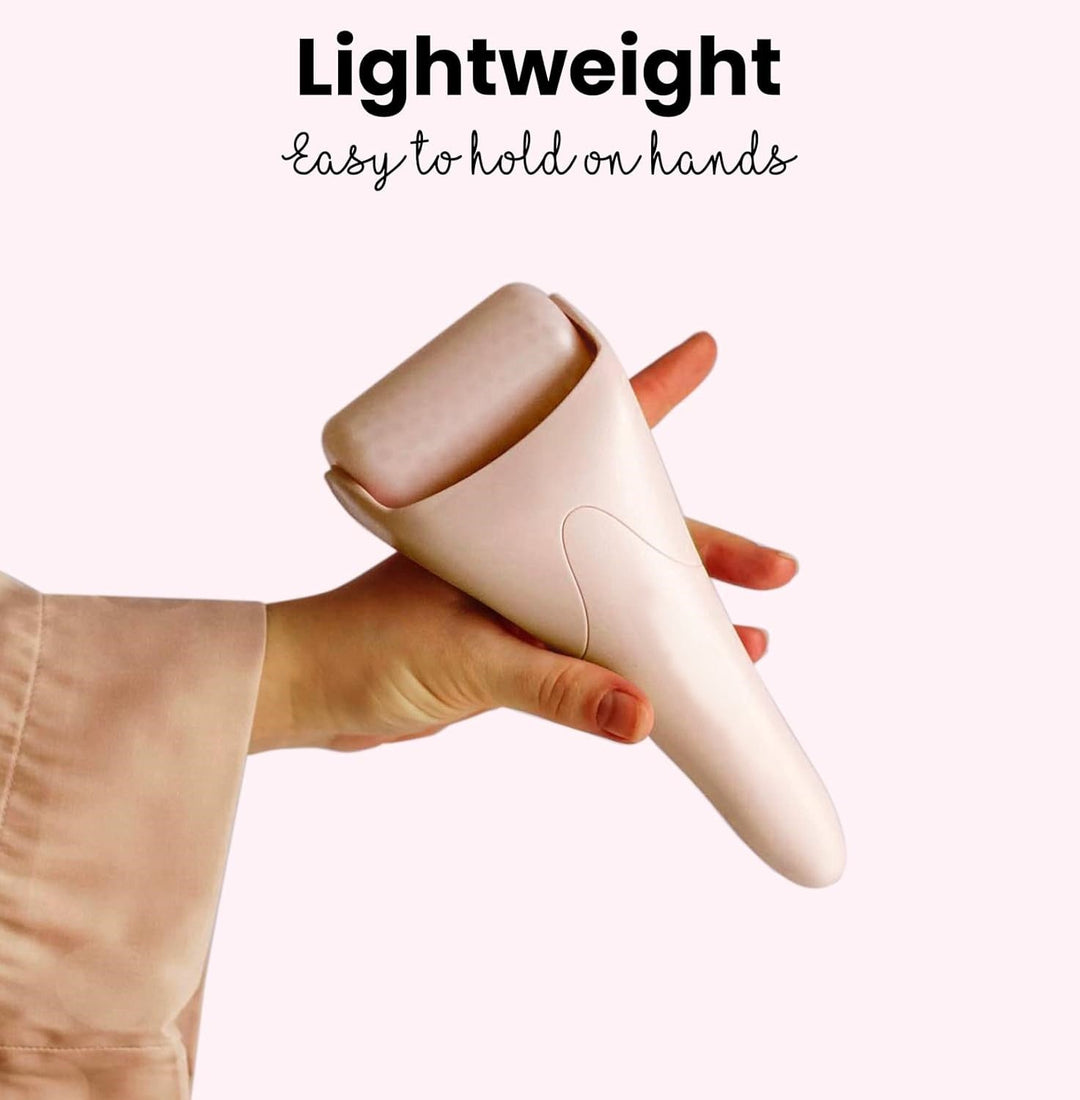 Ice roller for daily skincare, reduces facial puffiness & fine lines. Get a refreshing skin glow.