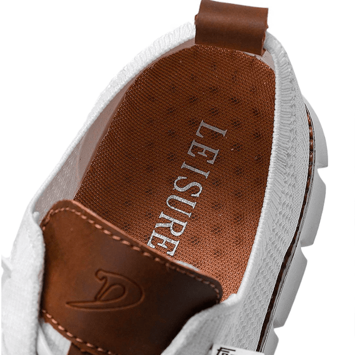 Orthopedic men's everyday sneakers with supportive cushioning for walking, active wear, and comfort.