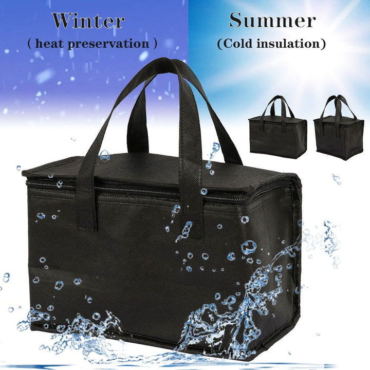 Convenient portable insulated lunch bag, perfect for office, school, travel. Durable cooler for fresh meal prep and picnics.