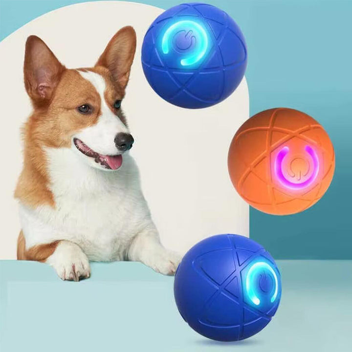 Smart interactive cat toy ball keeps felines active & entertained. Perfect for indoor exercise.