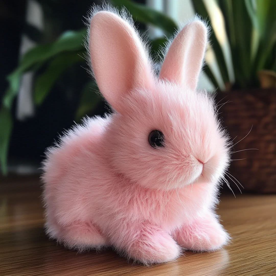 Kids' interactive plush bunny toy featuring realistic movements and sounds for engaging imaginative play.