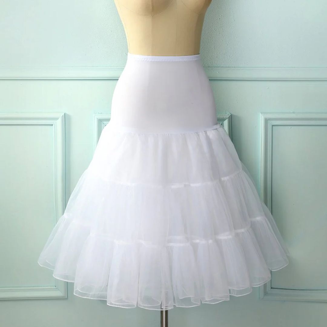 Women's elegant layered Janine tutu petticoat underskirt for glamorous fashion, parties, or special occasions.