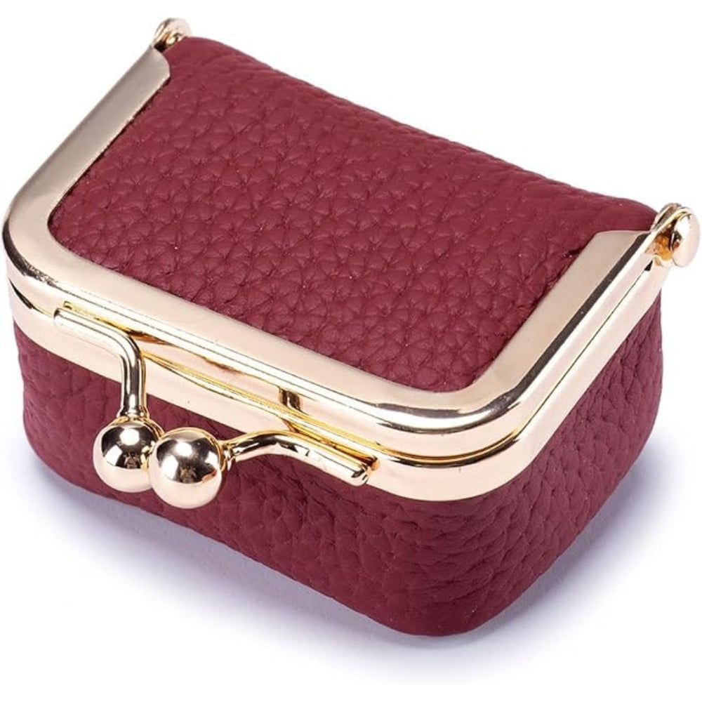 Women's travel jewelry organizer, features ring box, earring holder, & necklace storage compartments.