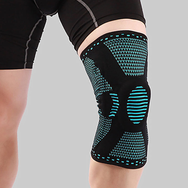 Workout gear: unisex compression knee support for active lifestyles.