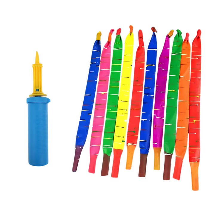 Kids' Rocket Balloon Launch Set promotes active, screen-free fun for children, enhancing motor skills.