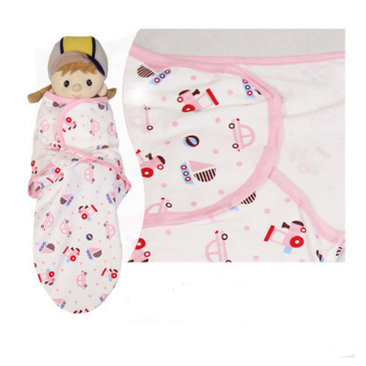 Packaged newborn swaddle wrap sleep sack, a perfect baby essential gift. Adjustable cotton.