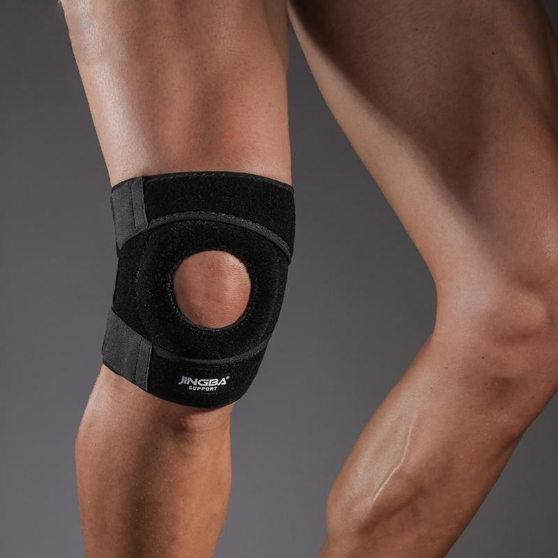 Versatile unisex knee brace providing optimal joint support and stability for daily activities and sports.