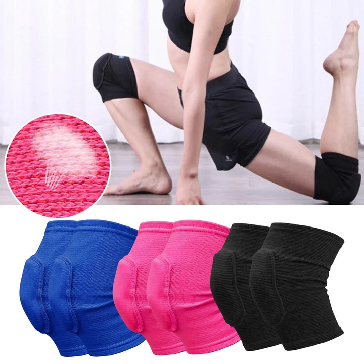 Ergonomic cushioned knee pads ensuring comfort & protection for unisex use in gardening, cleaning & workouts.