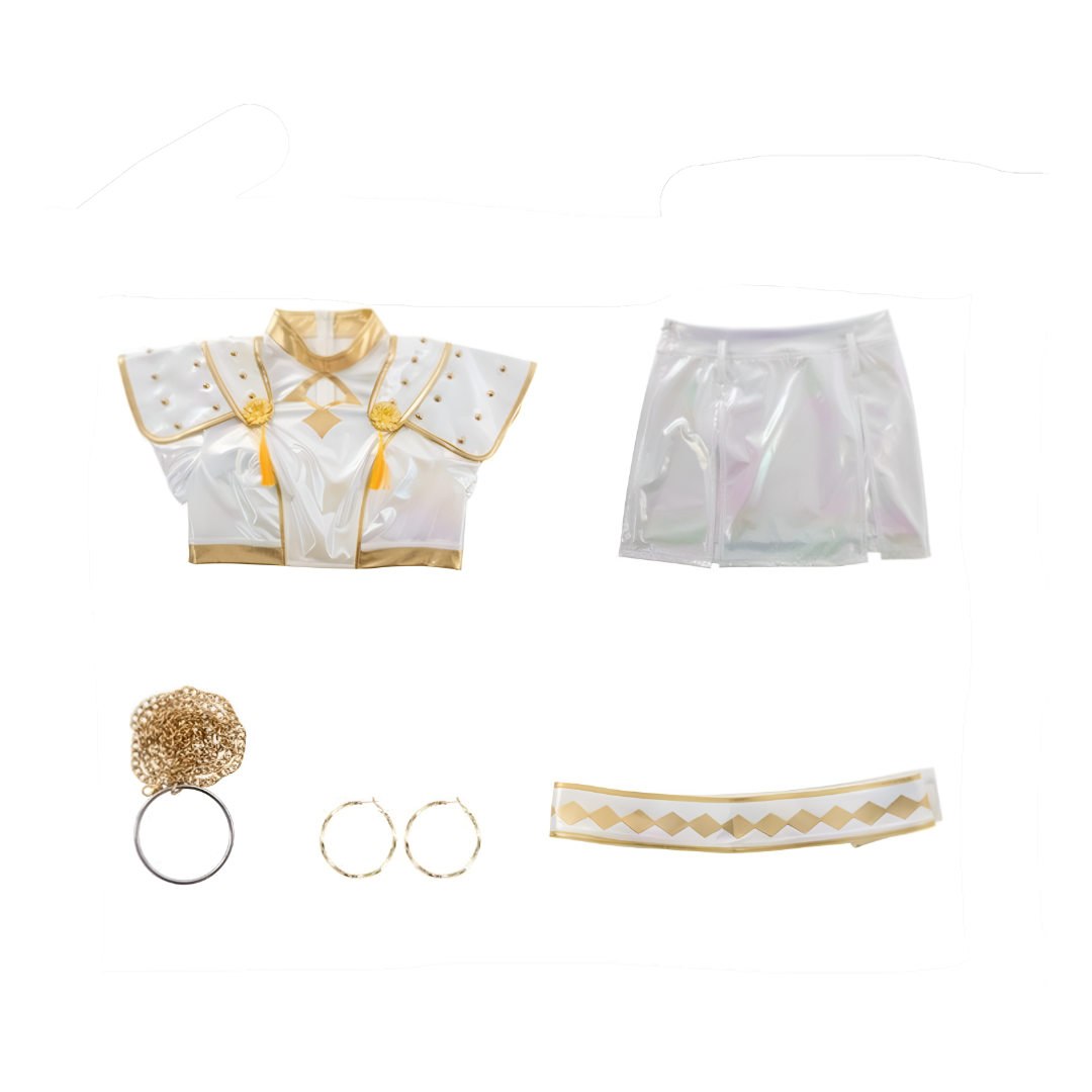 Stylish Kpop Idol Halloween outfit, a trendy costume set for cosplay, stage performances & parties.