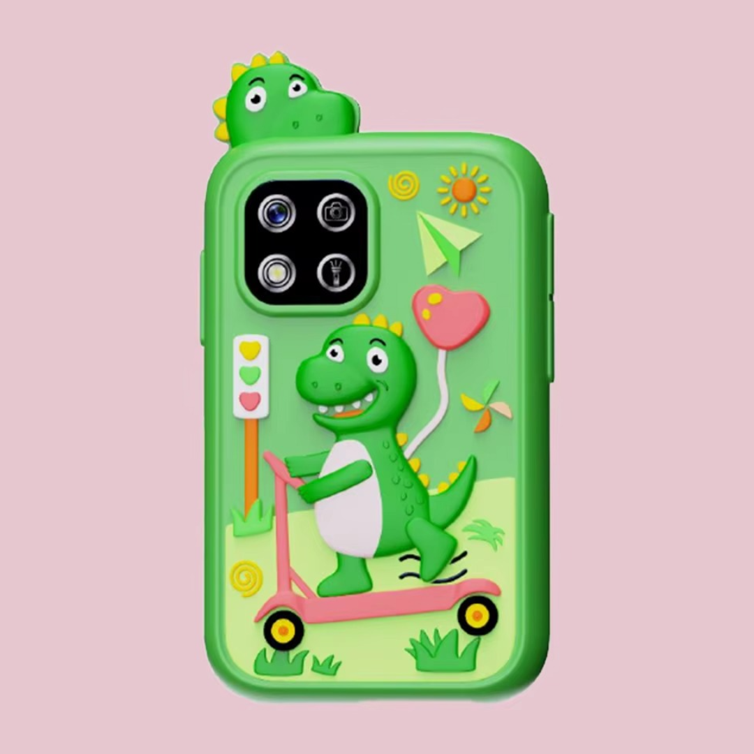 Interactive children's smartphone toy for learning numbers & letters, a perfect electronic educational gift.