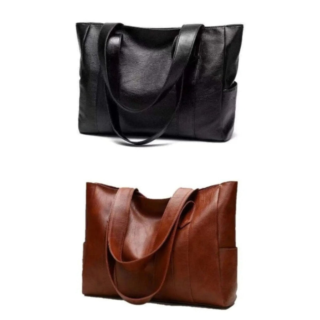 Chic women's shoulder bag, a durable everyday tote. Ideal for daily commuters, work, and essential carry.