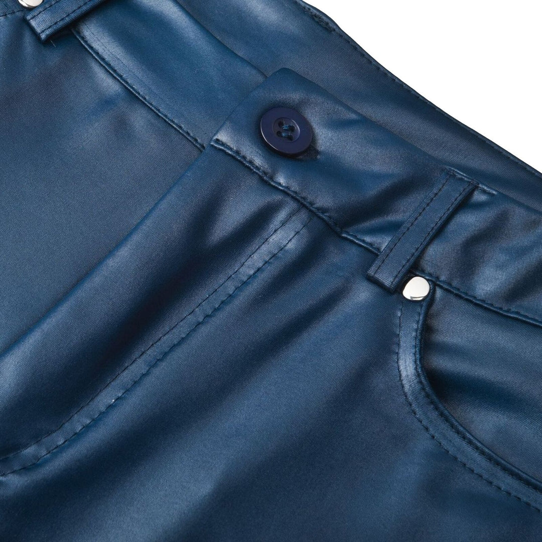 Sculpting women's high waist stretch trousers, comfortable & stylish for daily fall/winter wear.
