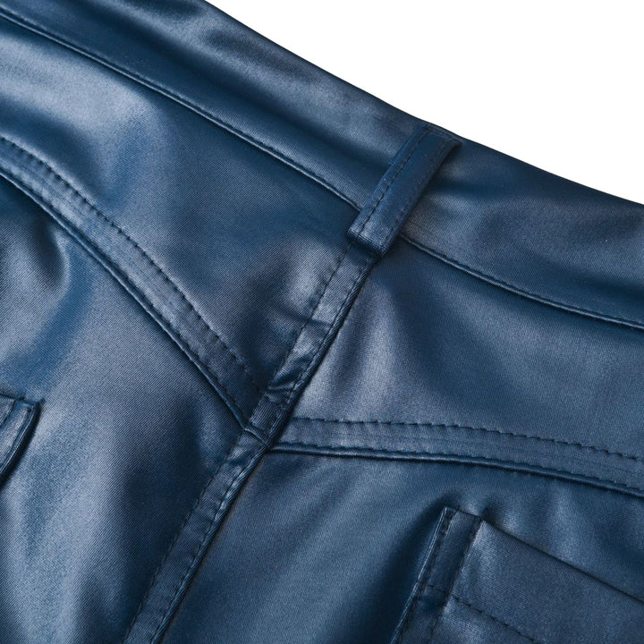 Modern women's high waist stretch trousers, sculpting & comfortable for everyday fashion.