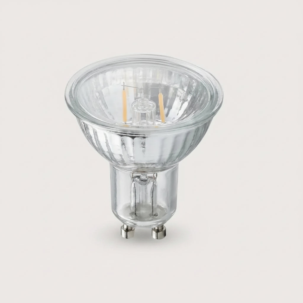 Energy-efficient dimmable GU10 LED spotlight bulb for modern home lighting. Perfect for accent and utility.
