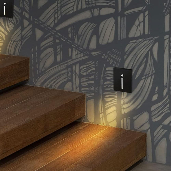 Indoor LED motion sensor stair light provides automatic, energy-efficient illumination for safe home hallways.