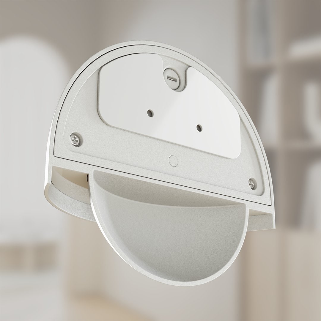Stylish wireless LED accent light, warm white, motion sensing, enhancing elegant home decor & ambiance.
