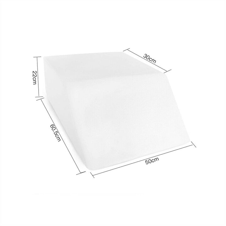 Unisex leg elevation pillow for comprehensive pain & swelling relief, boosting circulation and post-op recovery.