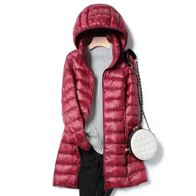 Cozy Nova women's lightweight casual jacket, essential outerwear for chilly autumn and cold winter days.