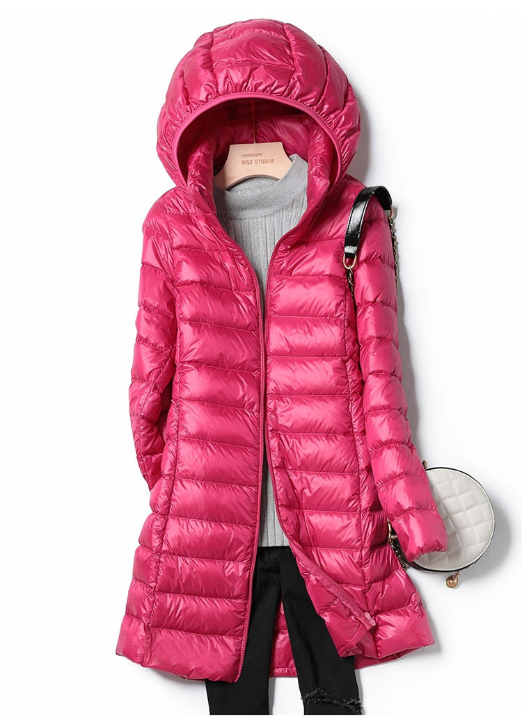 Nova women's lightweight casual winter jacket for cold weather, a trendy and versatile outerwear choice.