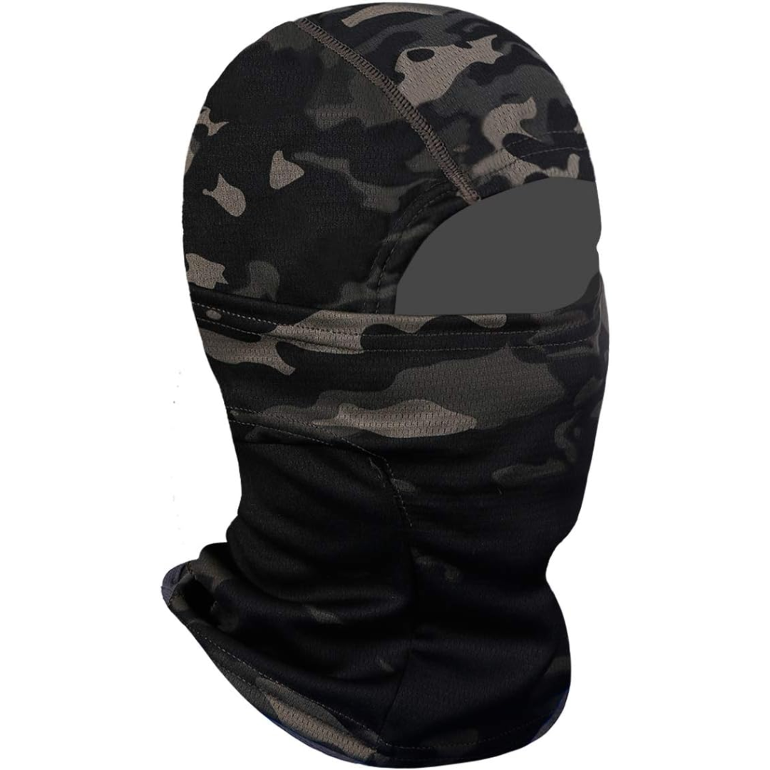 Unisex headwear ski mask, sun protective & breathable for cycling and motorcycling.