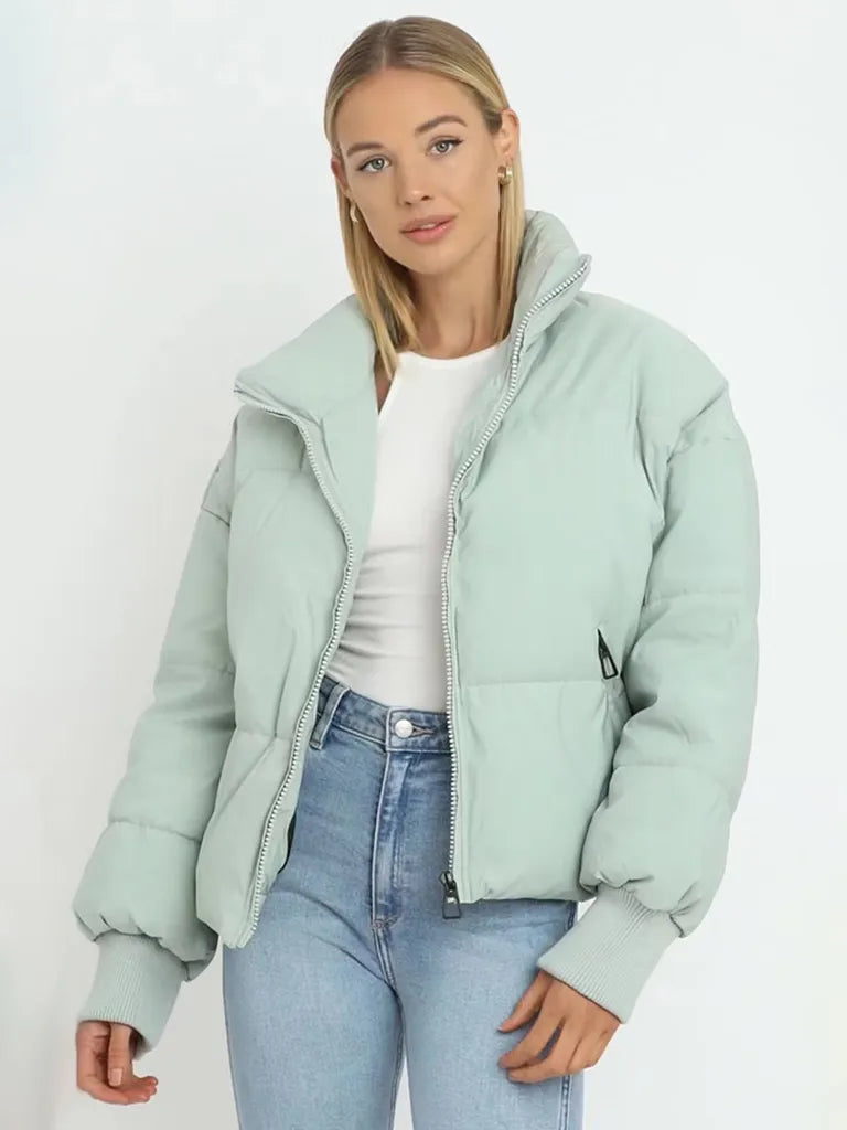 Lightweight Women's Puffer Jacket Sofia, ideal casual outerwear for stylish everyday wear.